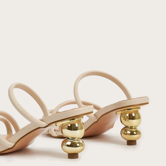 Toe loop heeled mules limited edition - Picture 8 of 8